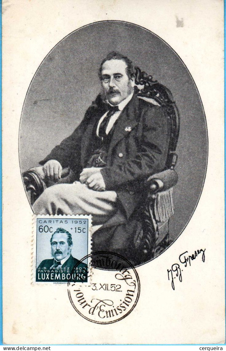 CARTE MAXIMUM-J.B.FRESEZ - Cartoline Commemorative