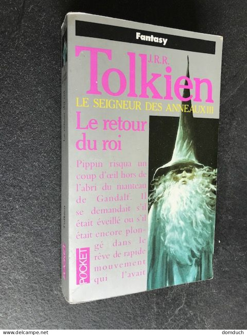 PRESSES POCKET Fantasy N° 5454    LE SILENCE DES ANNEAUX   3 - LE RETOUR DU ROI    J.R.R. TOLKIEN - Presses Pocket