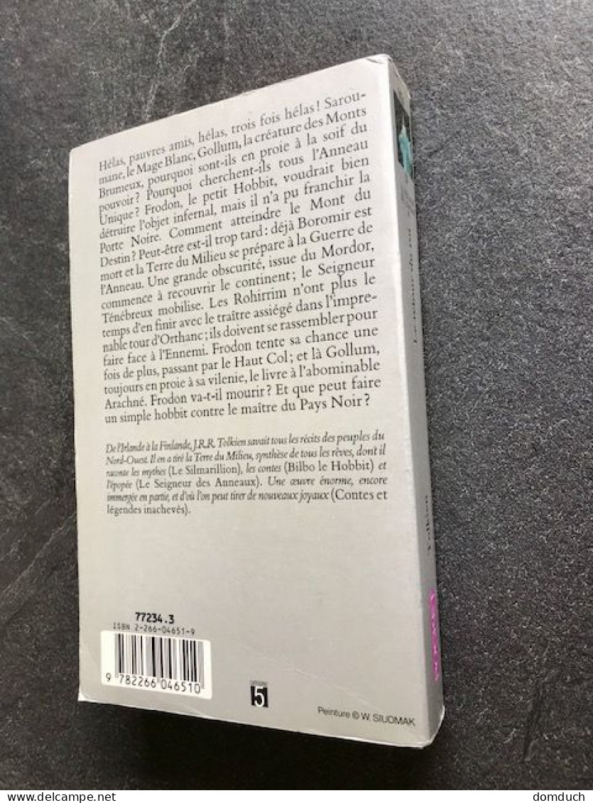 PRESSES POCKET Fantasy N° 5454    LE SILENCE DES ANNEAUX   3 - LE RETOUR DU ROI    J.R.R. TOLKIEN - Presses Pocket