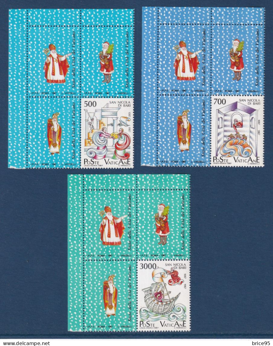 Vatican - YT N° 825 à 827 ** - Neuf Sans Charnière - 1987 - Unused Stamps