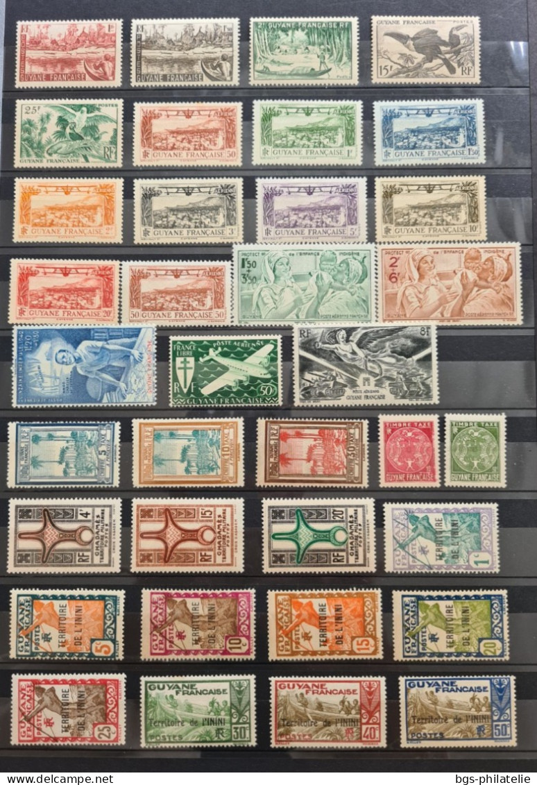 Collection De Timbres De Colonies Françaises Neufs ** Et Neufs *. - Sammlungen (ohne Album)