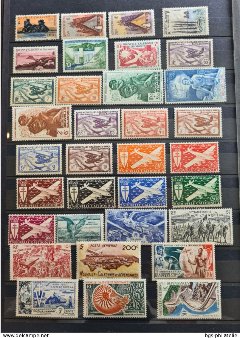 Collection de timbres de colonies Françaises neufs ** et neufs *.