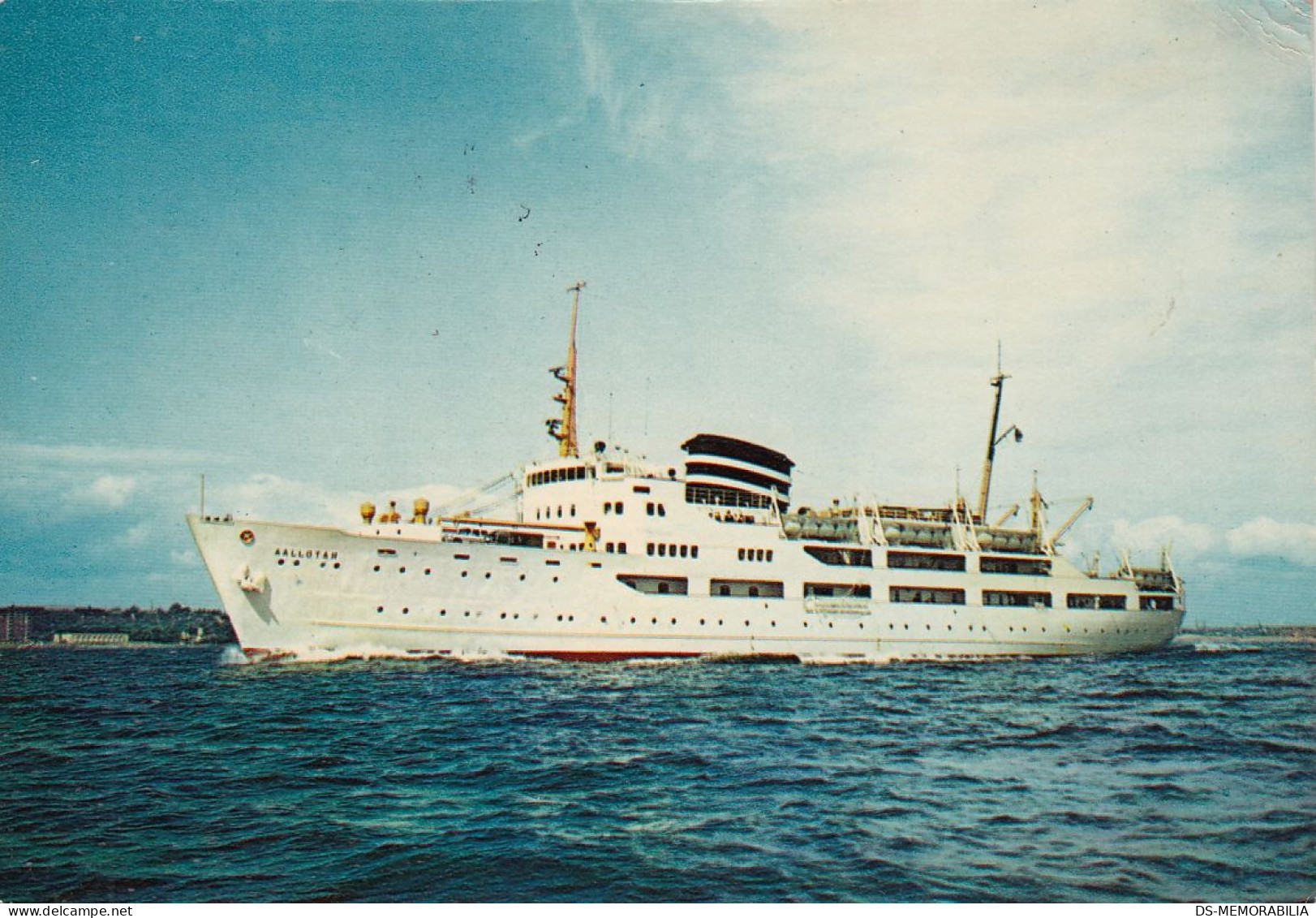 Finland - Ship S/S Aallotar , Finland Steamship Co Ltd Helsinki 1962 - Finlande