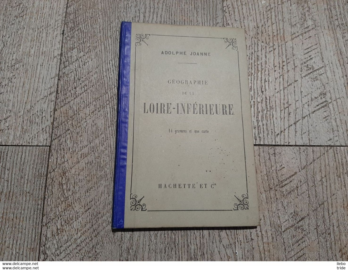 Guide Joanne Géographie De La Loire Inférieure 1903 Gravures Carte Complet - Géographie