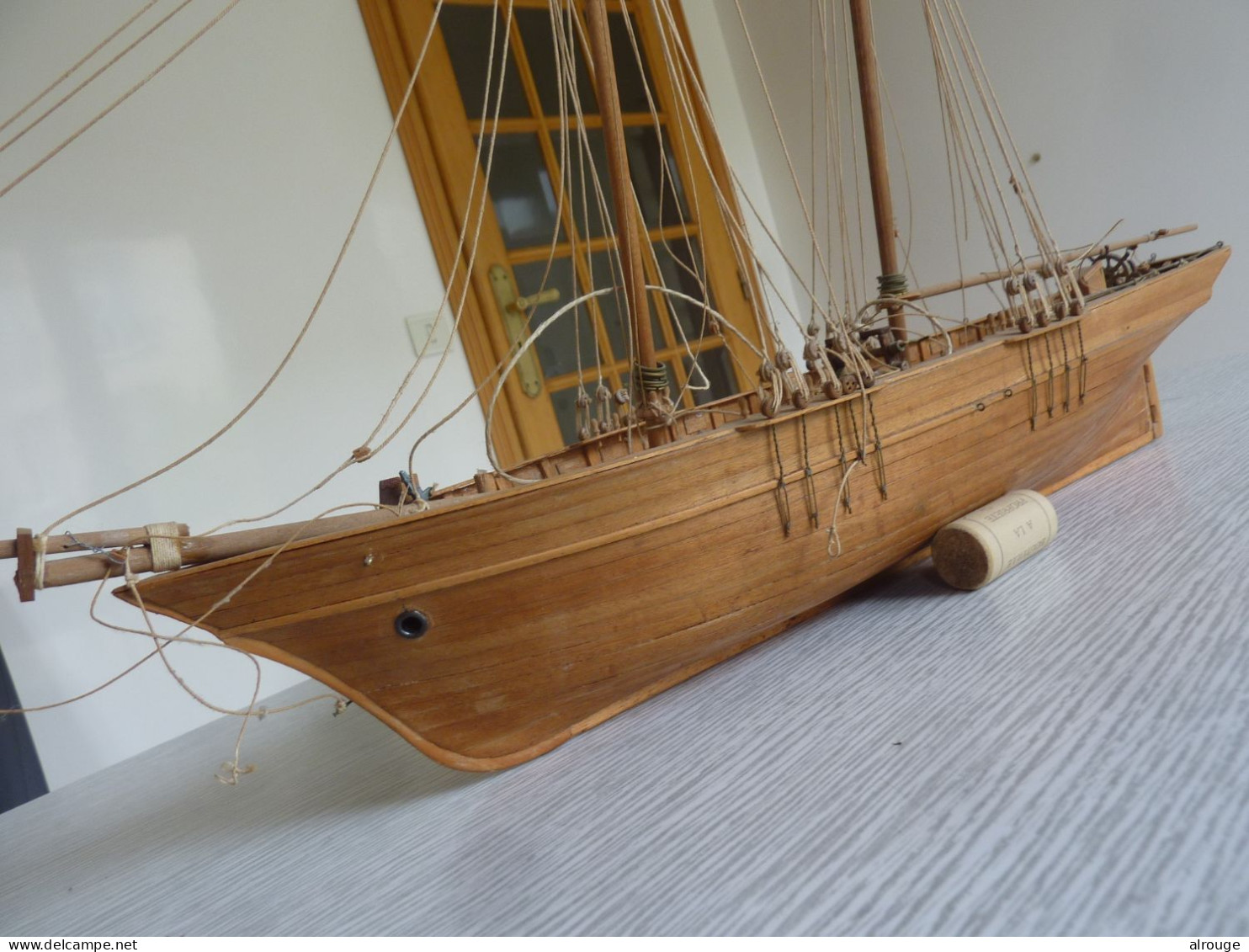 Maquette De Voilier En Bois - Boats