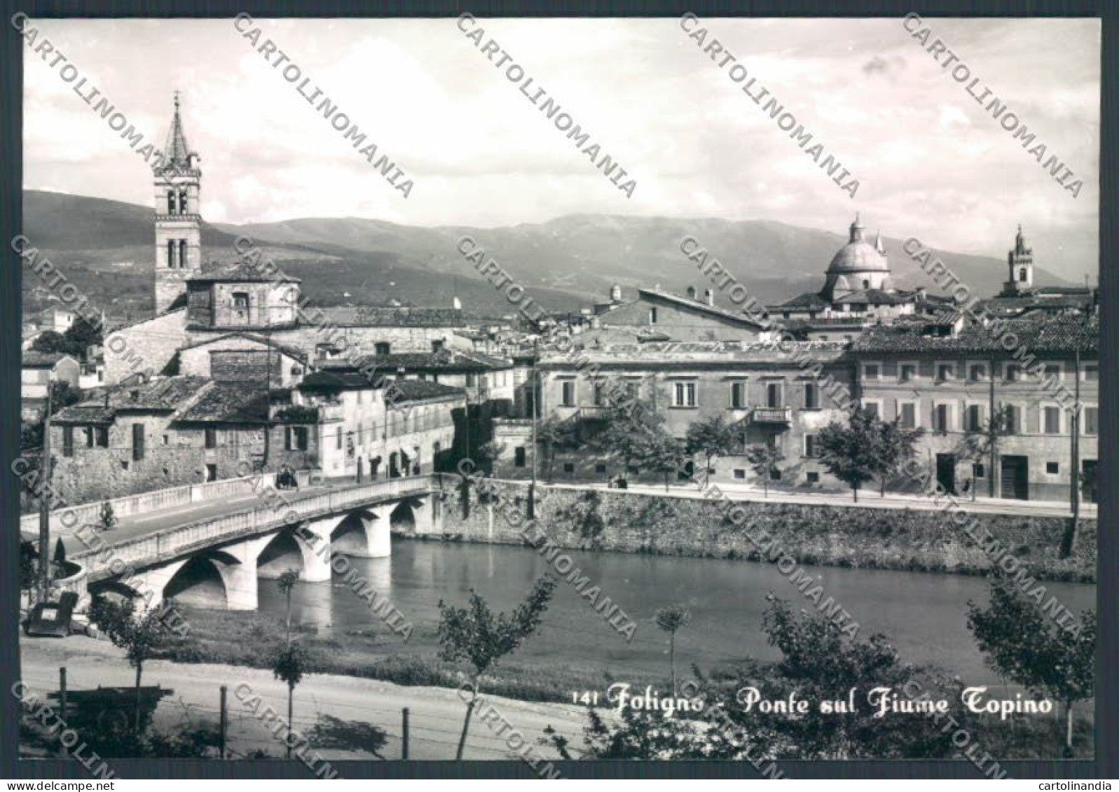 Perugia Foligno Foto FG Cartolina ZF6752 - Perugia