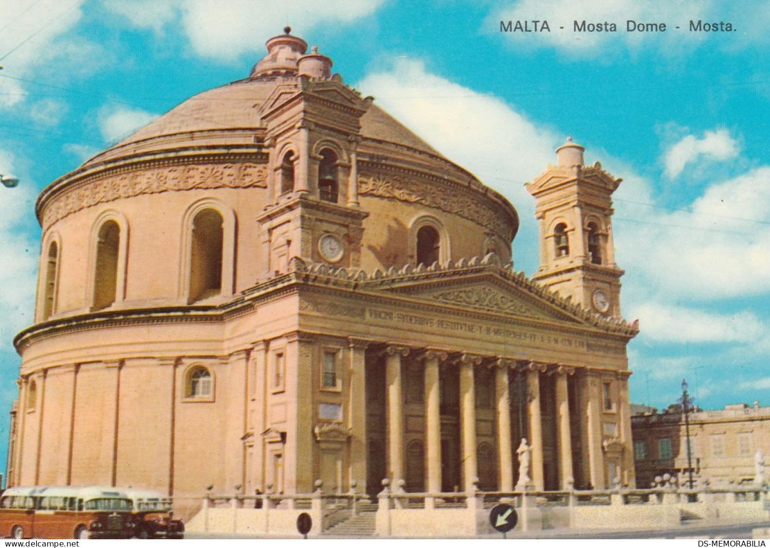 Malta - Mosta Dome , Bus - Malta