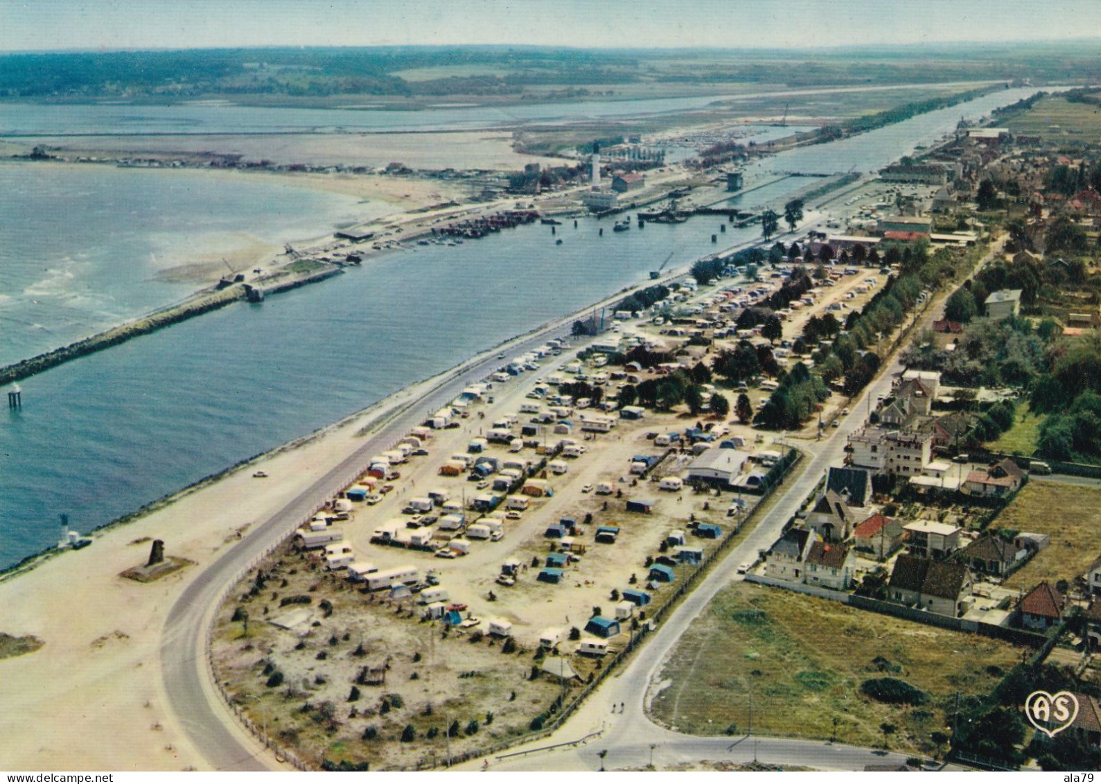 OUISTREHAM - RIVA - BELLA - Vue D'Ensemble - Le Port Et Le Camping - Ouistreham