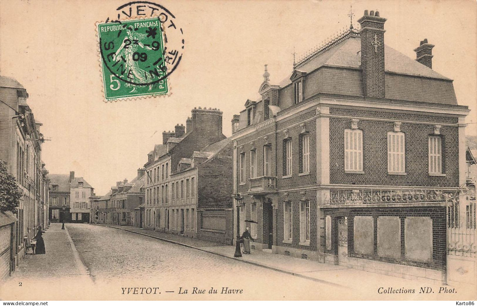 Yvetot * La Rue Du Havre - Yvetot