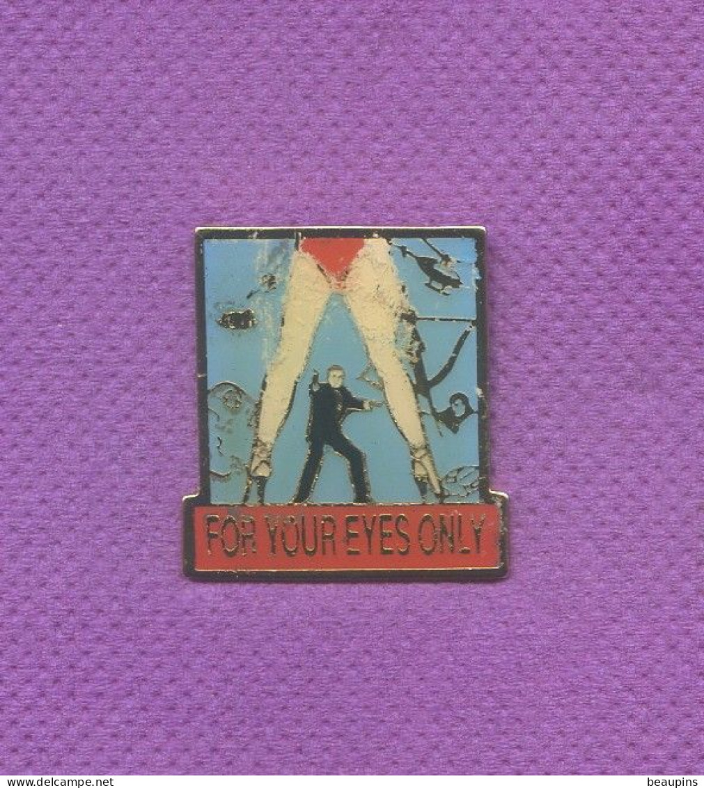 Rare Pins Cinema James Bond 007 Film For Your Eyes Only L236 - Kino