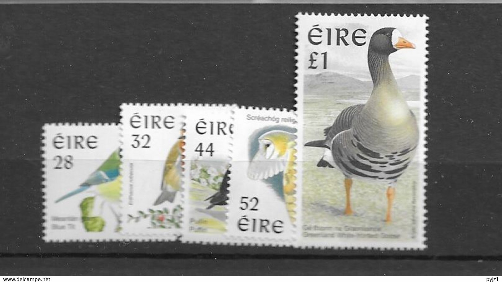 1997 MNH Ireland, Michel 976-80 Postfris** - Unused Stamps