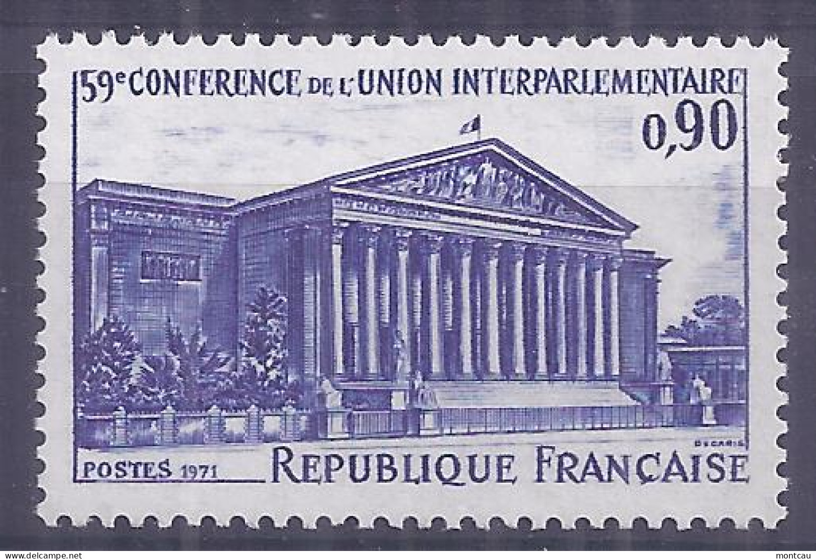Francia 1971. Union Interparlamentaria YT = 1688 (**) - Nuovi