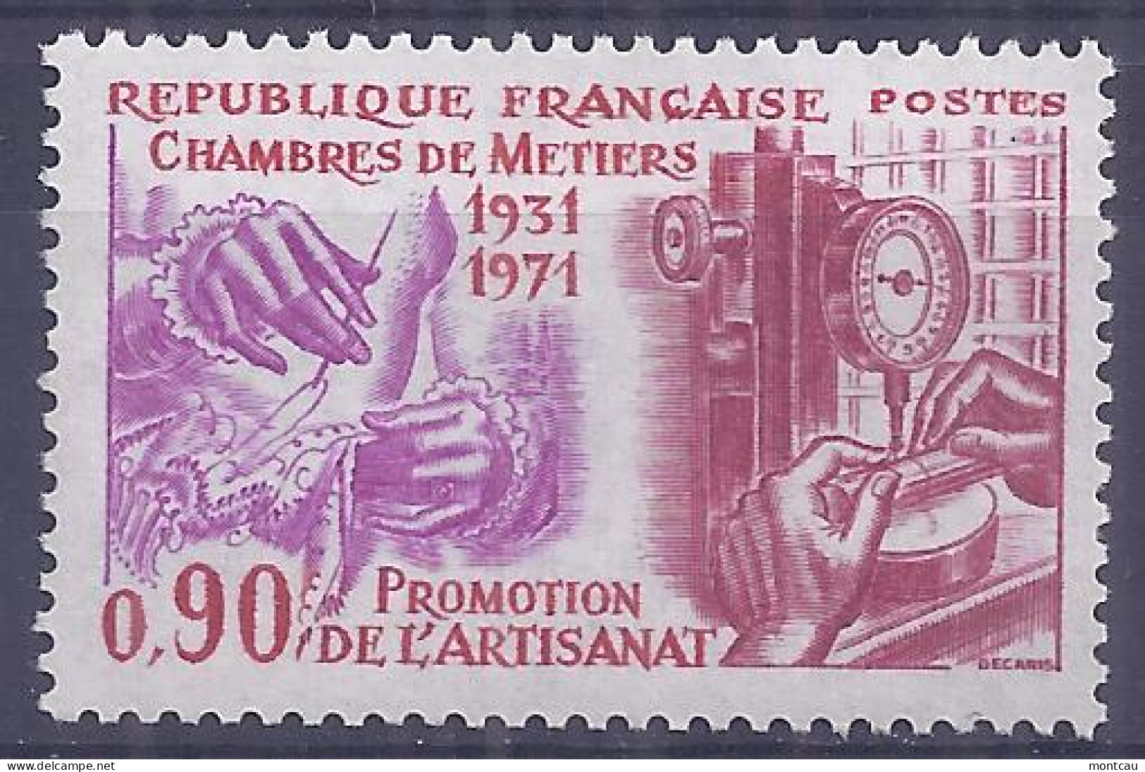 Francia 1971. Camaras De Artesanos YT = 1691 (**) - Nuovi