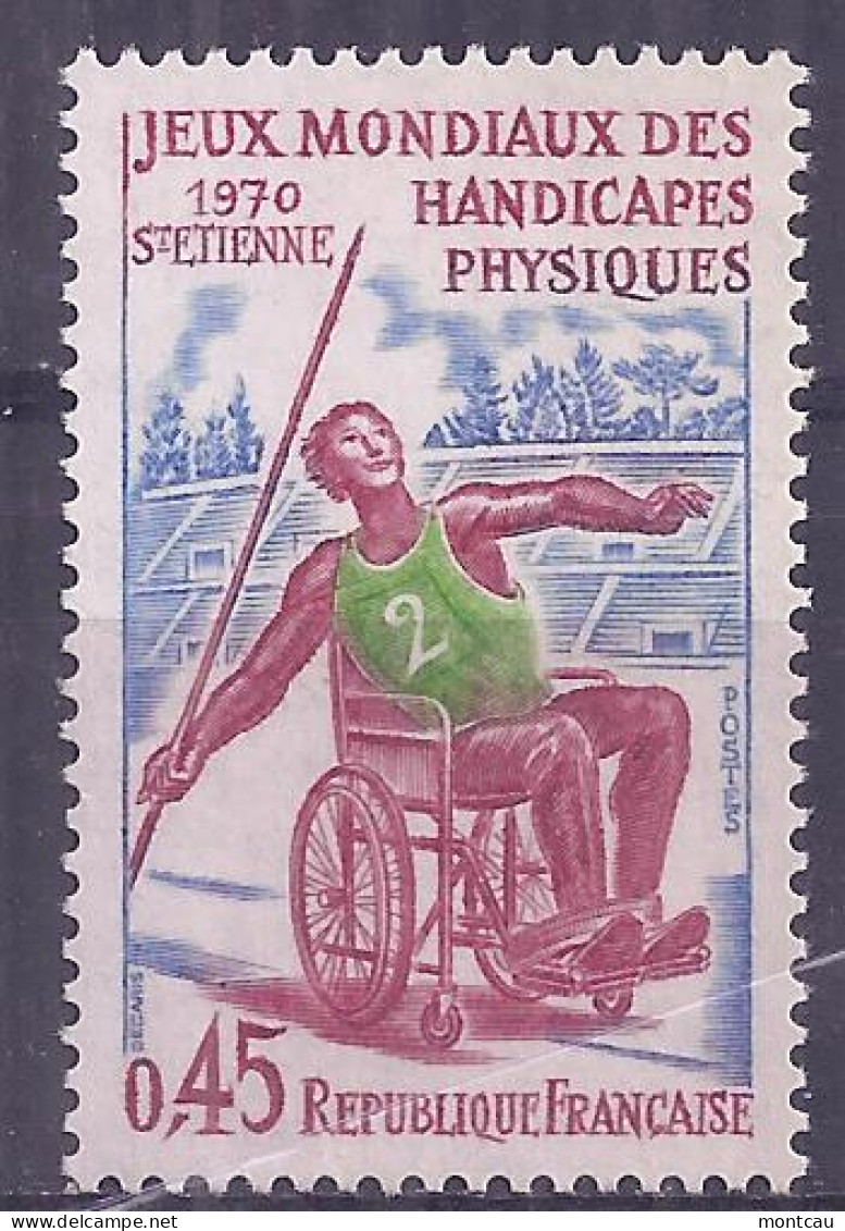 Francia 1970. Juegos Paralimpicos YT = 1649 (**) - Nuovi