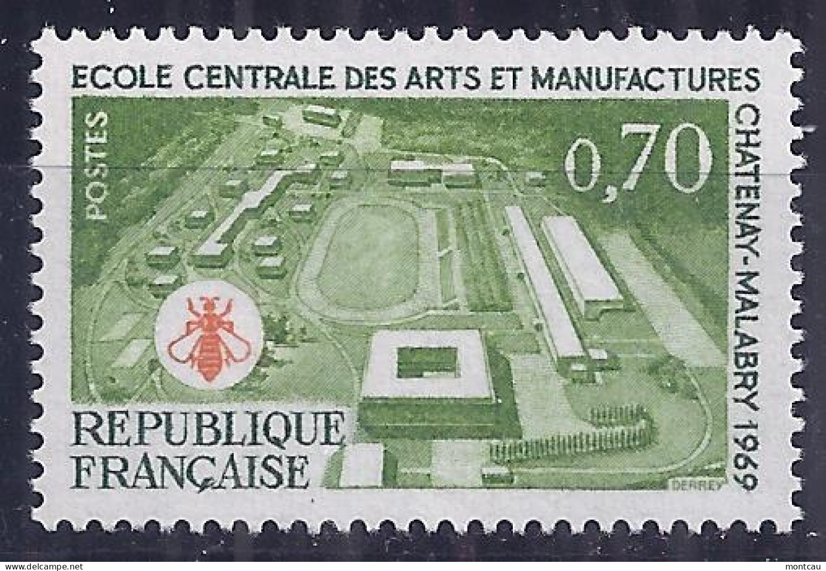 Francia 1969. Escuela De Artes Y Oficios  YT= 1614 (**) - Unused Stamps
