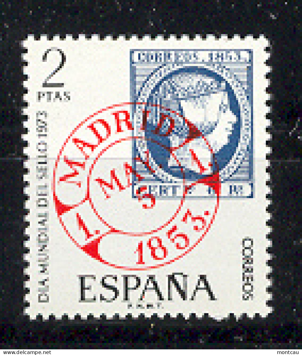 Spain 1973 - Dia Del Sello Ed 2127 (**) - Día Del Sello