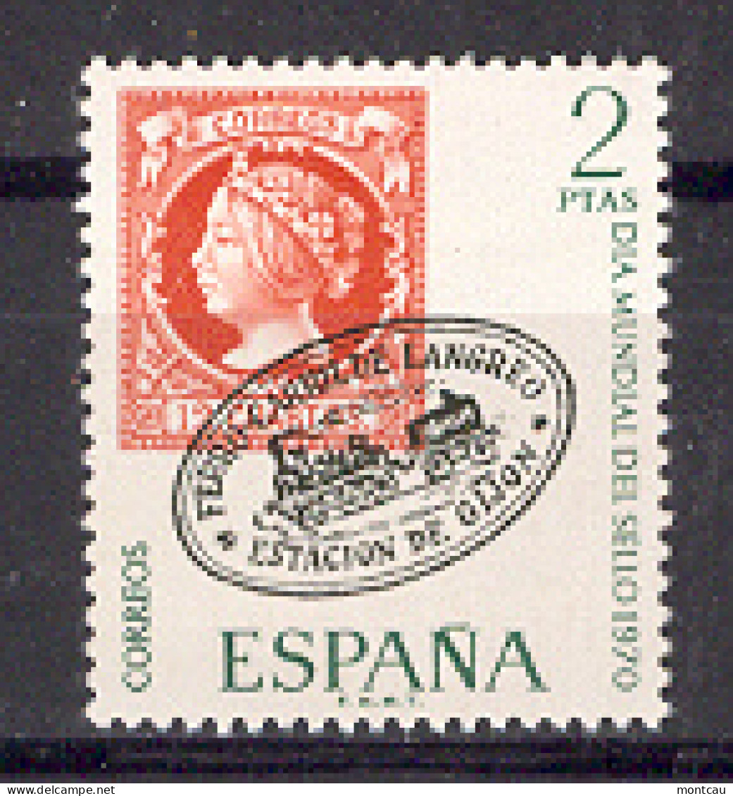 Spain 1970 - Dia Del Sello Ed 1974 (**) - Stamp's Day