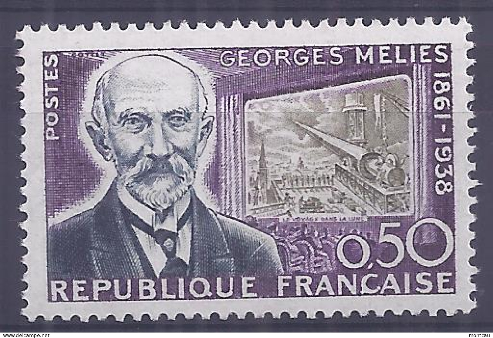 Francia 1961. Georges Méliès YT = 1284 (**) - Unused Stamps