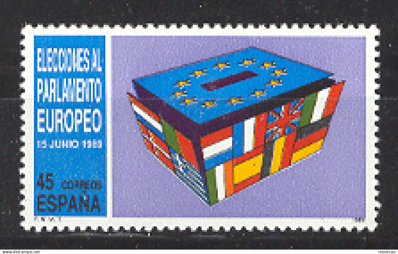 Spain 1989 - Elecciones Parlamento Eur Ed 3015 (**) - Unused Stamps