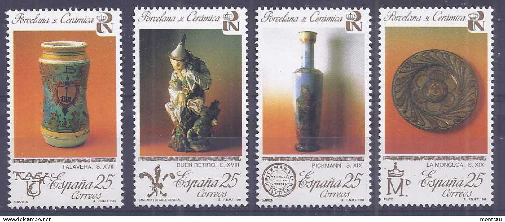 Spain 1991. Ceramica Y Porcelana Ed 3115 (**) Sellos - Ongebruikt