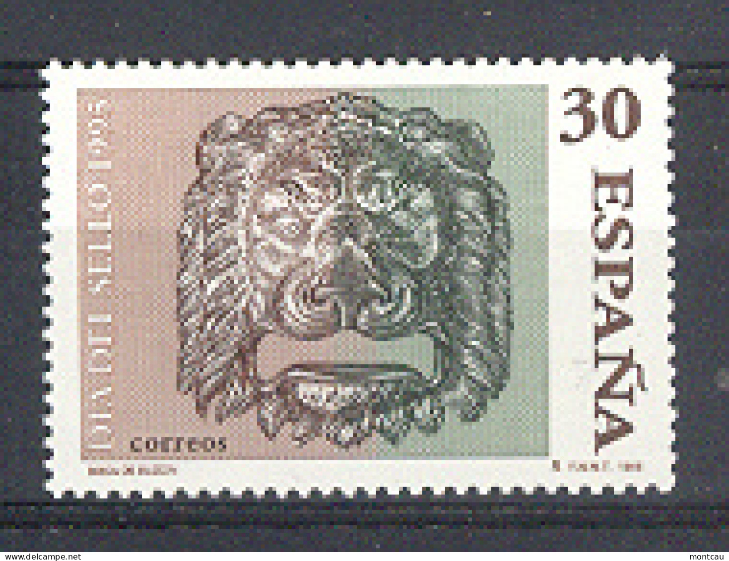 Spain 1995 - Dia Del Sello Ed 3346 - Unused Stamps