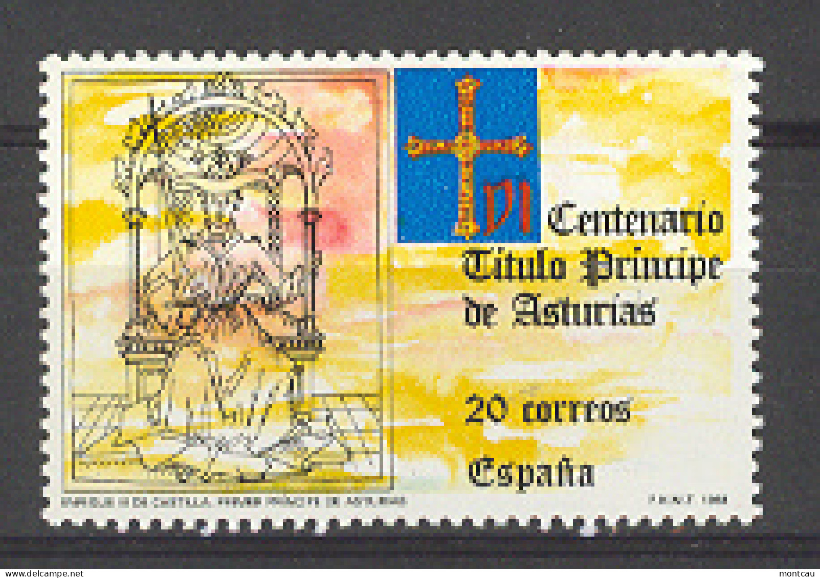 Spain 1988 - Principe De Asturias Ed 2975 (**) - Ungebraucht