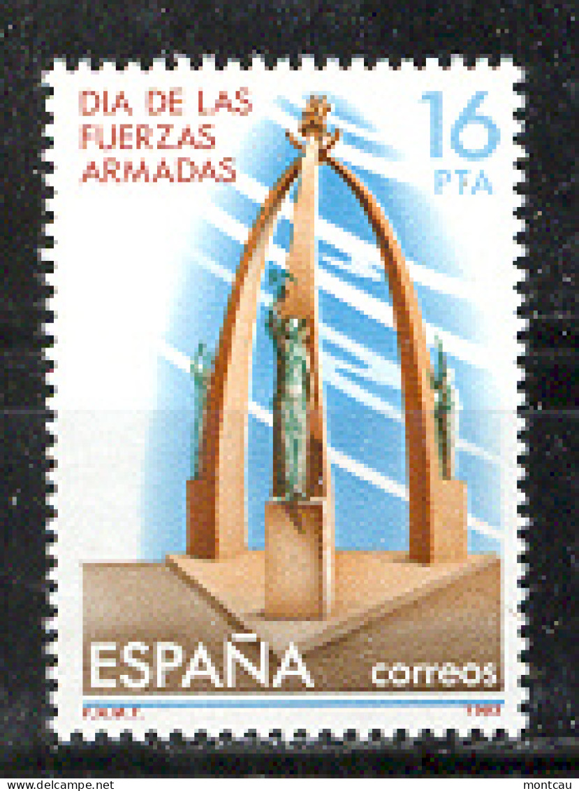 Spain 1983 - Dia De Las FFAA Ed 2710  (**) - Neufs