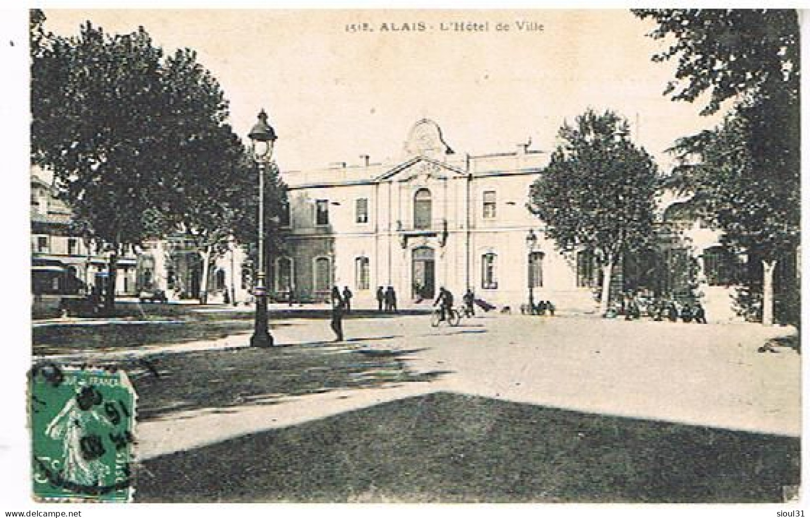 30 ALAIS ALES L HOTEL DE VILLE - Alès