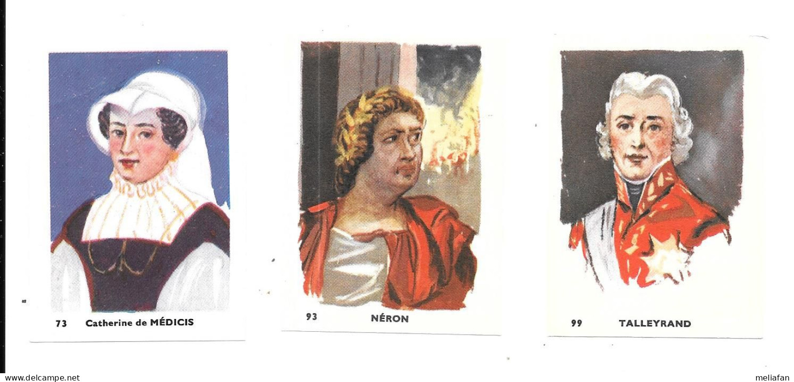 CX56 - IMAGES BISCOTTES PELLETIER - NERON - TALLEYRAND - CATHERINE DE MEDICIS - Sonstige & Ohne Zuordnung