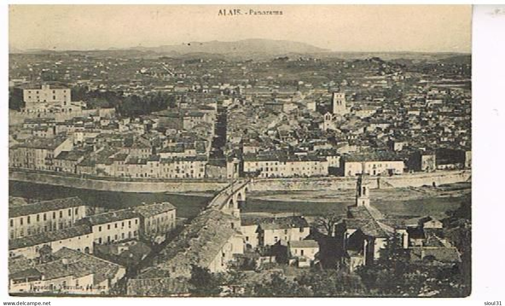 30 ALAIS ALES  PANORAMA - Alès