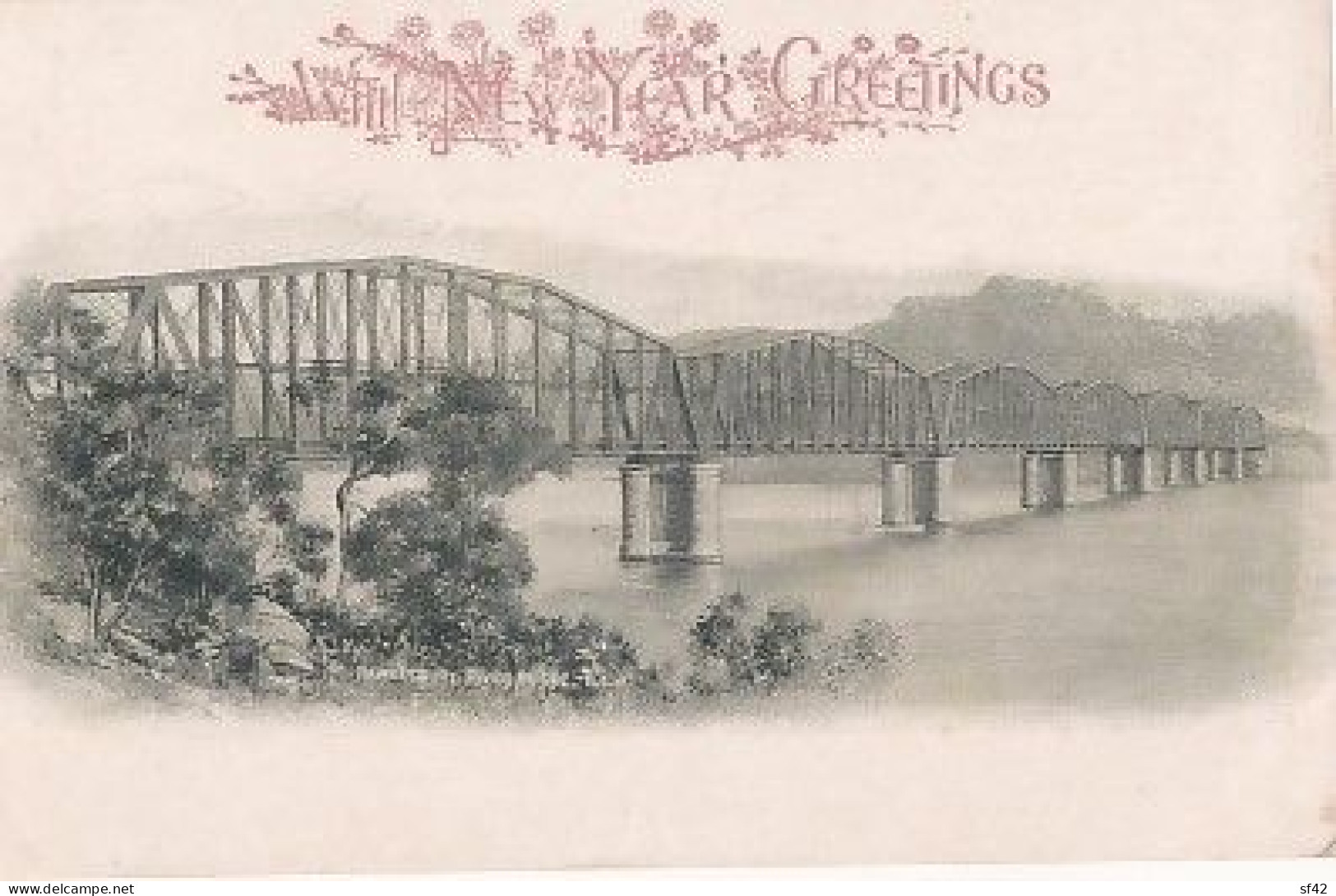 HAWKESBURY  RIVER BRIDGE     + ENTIER  1  1/2 D - Other & Unclassified