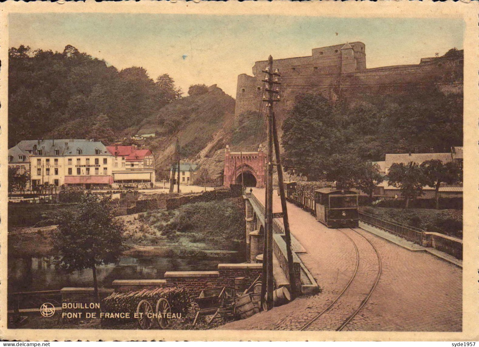 Bouillon   Pont De France Et Château - Bouillon