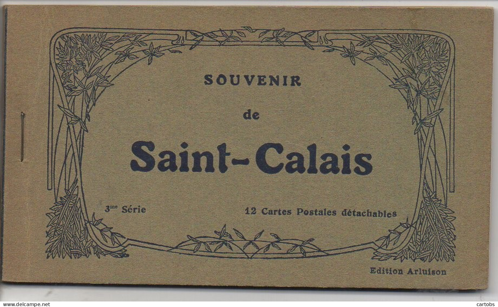 72 Souvenir De SAINT-CALAIS  Carnet De 12 Cartes - Saint Calais