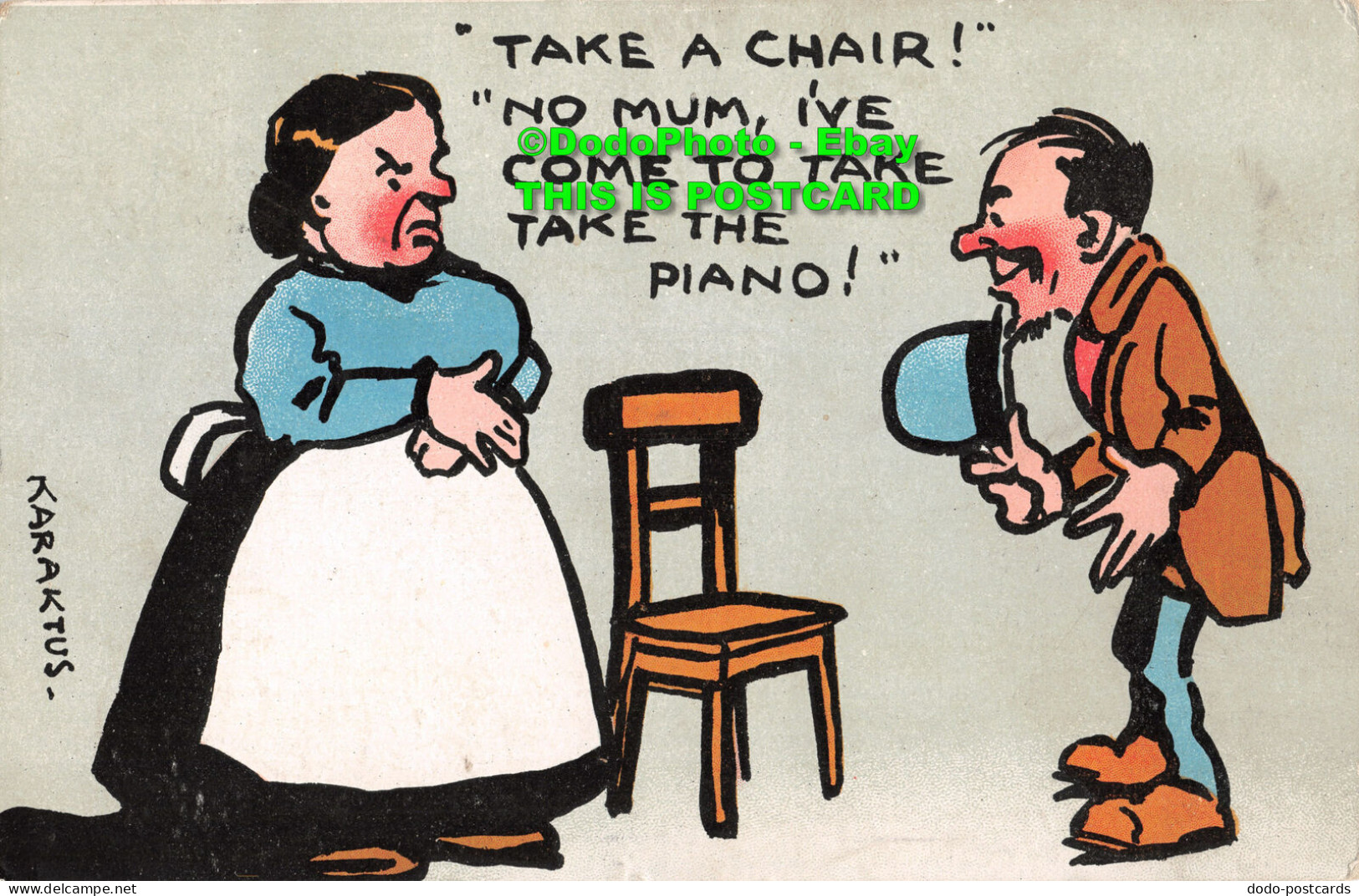 R391977 Take A Chair. No Mum. I Ve Come To Take Take The Piano. The Crown Publis - Monde