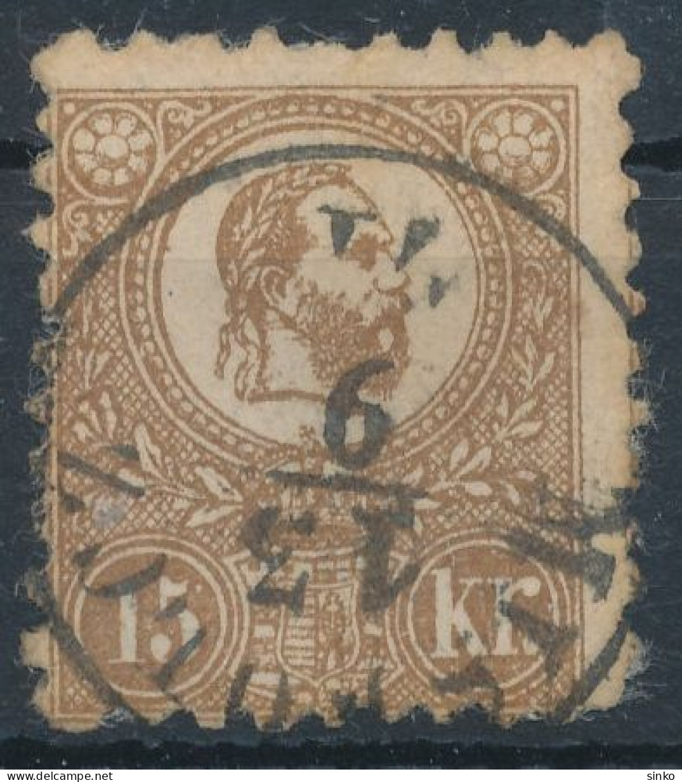 1871. Lithography 15kr, MISKOLCZ - ...-1867 Prephilately