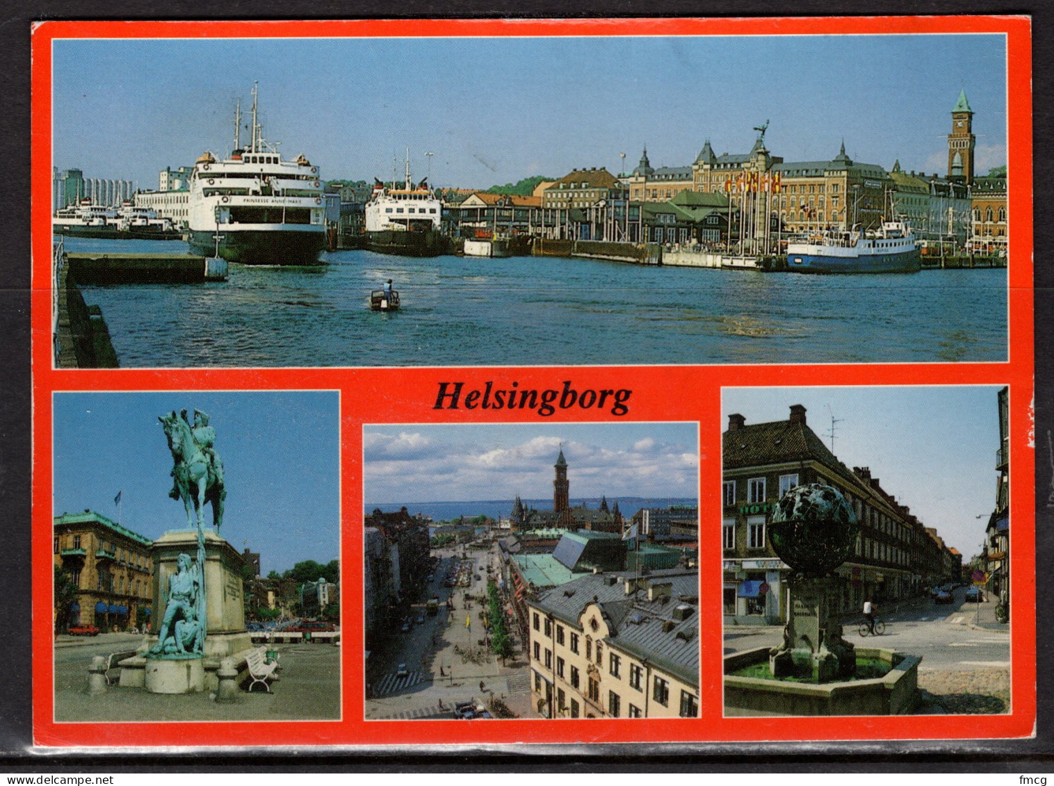 Helsingborg, Mailed To USA - Svezia