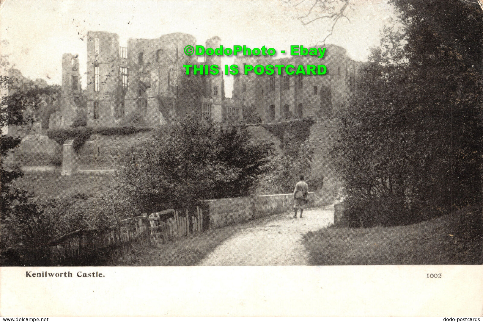 R392002 Kenilworth Castle. Postcard. 1904 - Monde