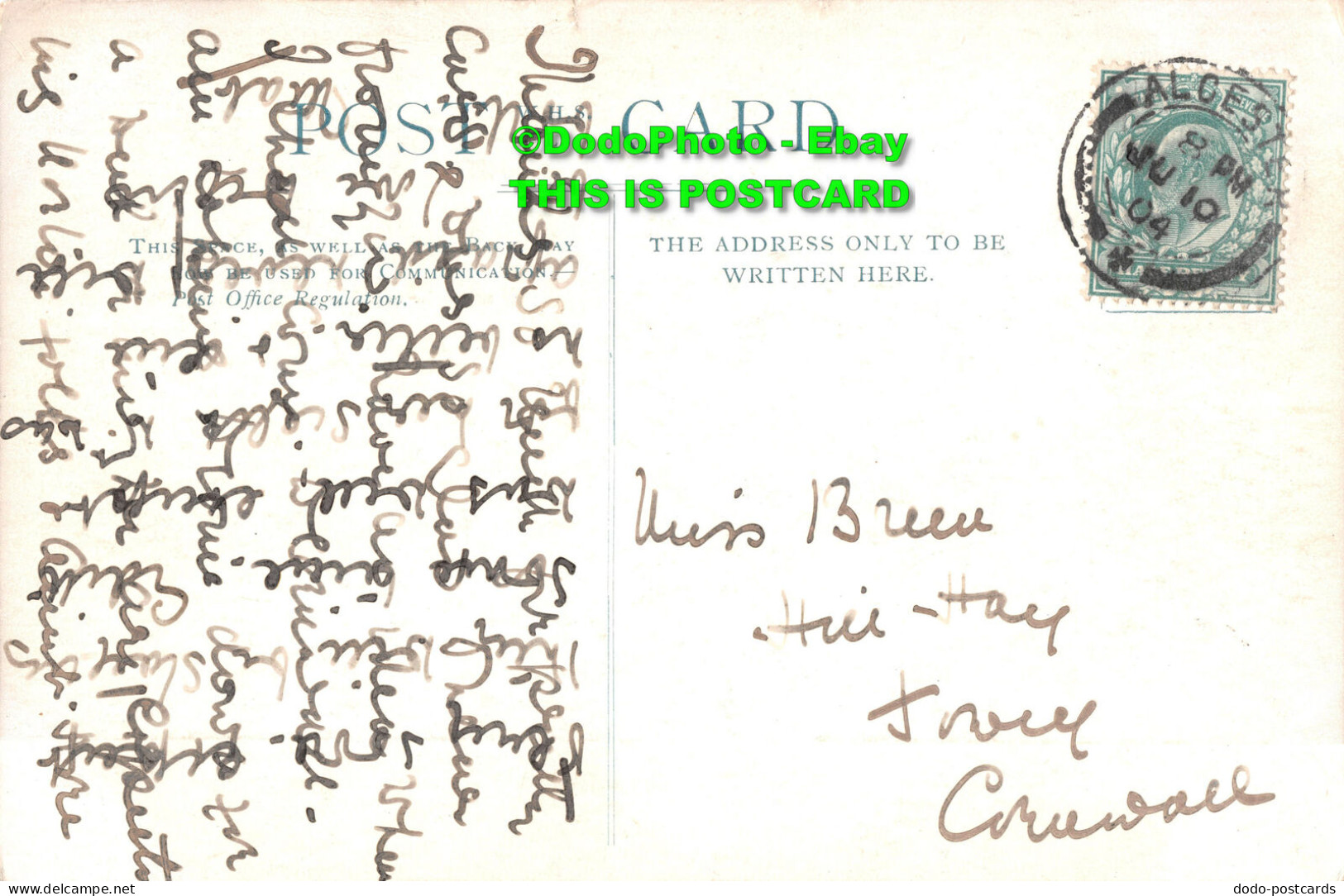 R392002 Kenilworth Castle. Postcard. 1904 - Monde
