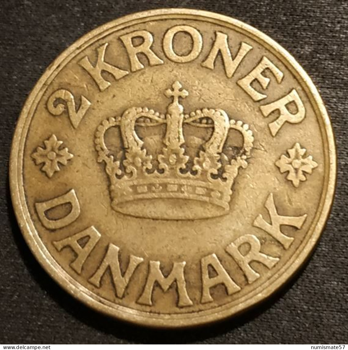 DANEMARK - DENMARK - 2 KRONER 1926 - Christian X - KM 825 - Danemark