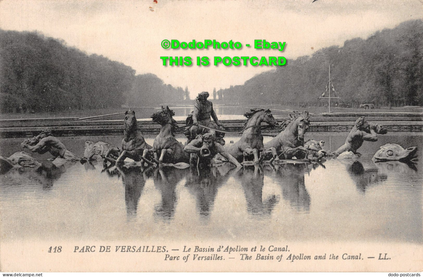 R392045 Parc Of Versailles. The Basin Of Apollon And The Canal. LL. 118. Levy Fi - Monde