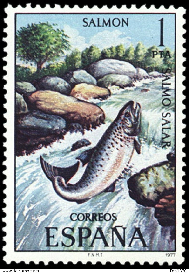 ESPAÑA 1977 - FAUNA PECES - EDIFIL 2403** - Ongebruikt