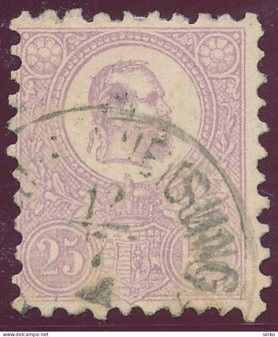 1871. Lithography 25kr Stamp - ...-1867 Prephilately