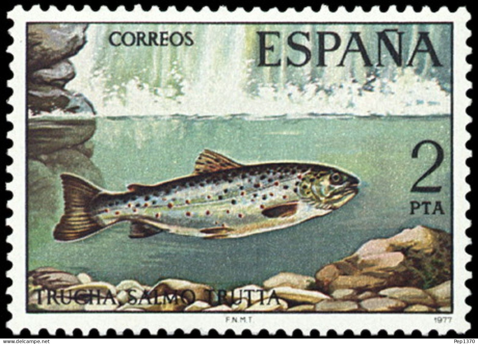 ESPAÑA 1977 - FAUNA PECES - EDIFIL 2404** - Ongebruikt