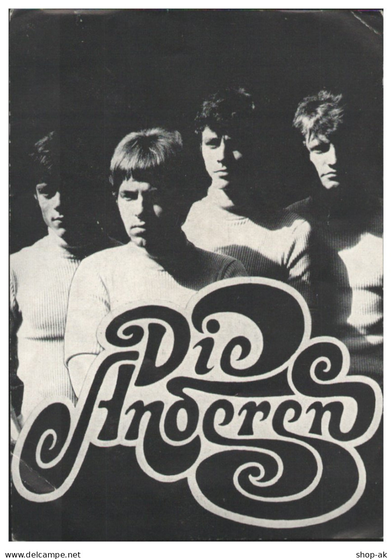 Y28842/ Die Anderen Mit Jürgen Drews Beat- Popgruppe Autogrammkarte 60er Jahre - Cantanti E Musicisti