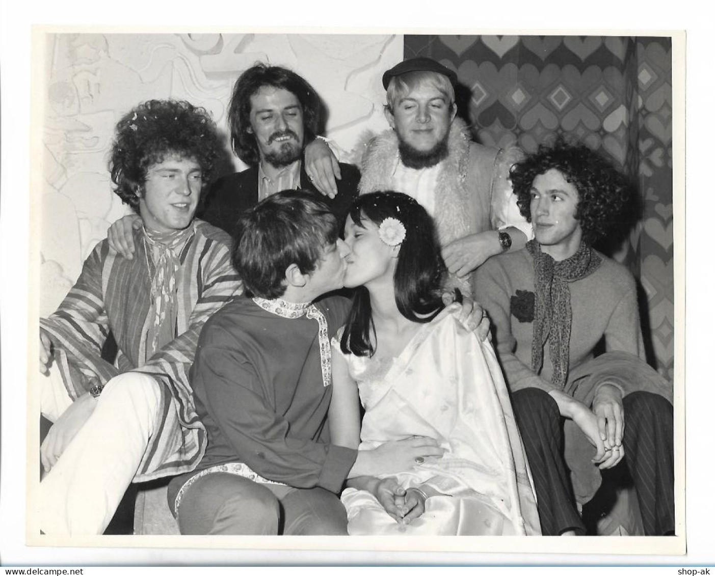 C6167/ Eric Burdon + Angie King Hochzeit Animals Pressefoto Foto 23,5x19 Cm 1967 - Other & Unclassified