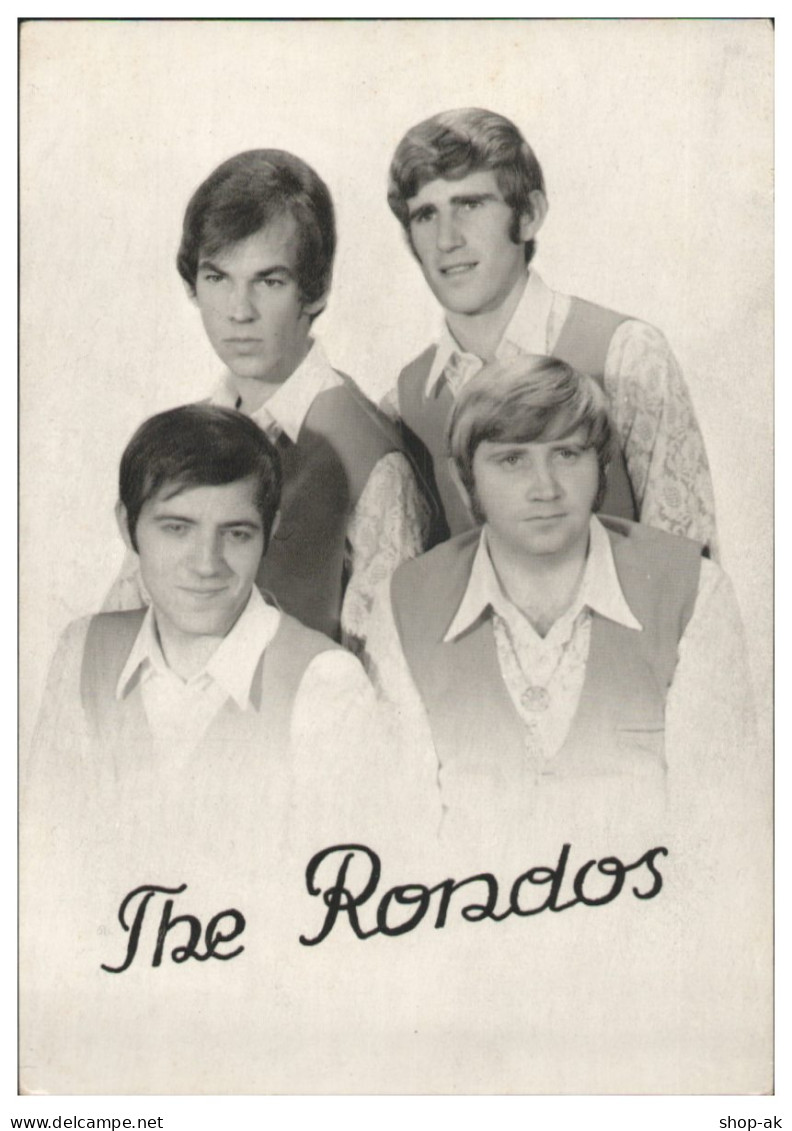 Y28813/ The Rondos  Beat- Popgruppe  AK Autogrammkarte 60er Jahre - Cantanti E Musicisti