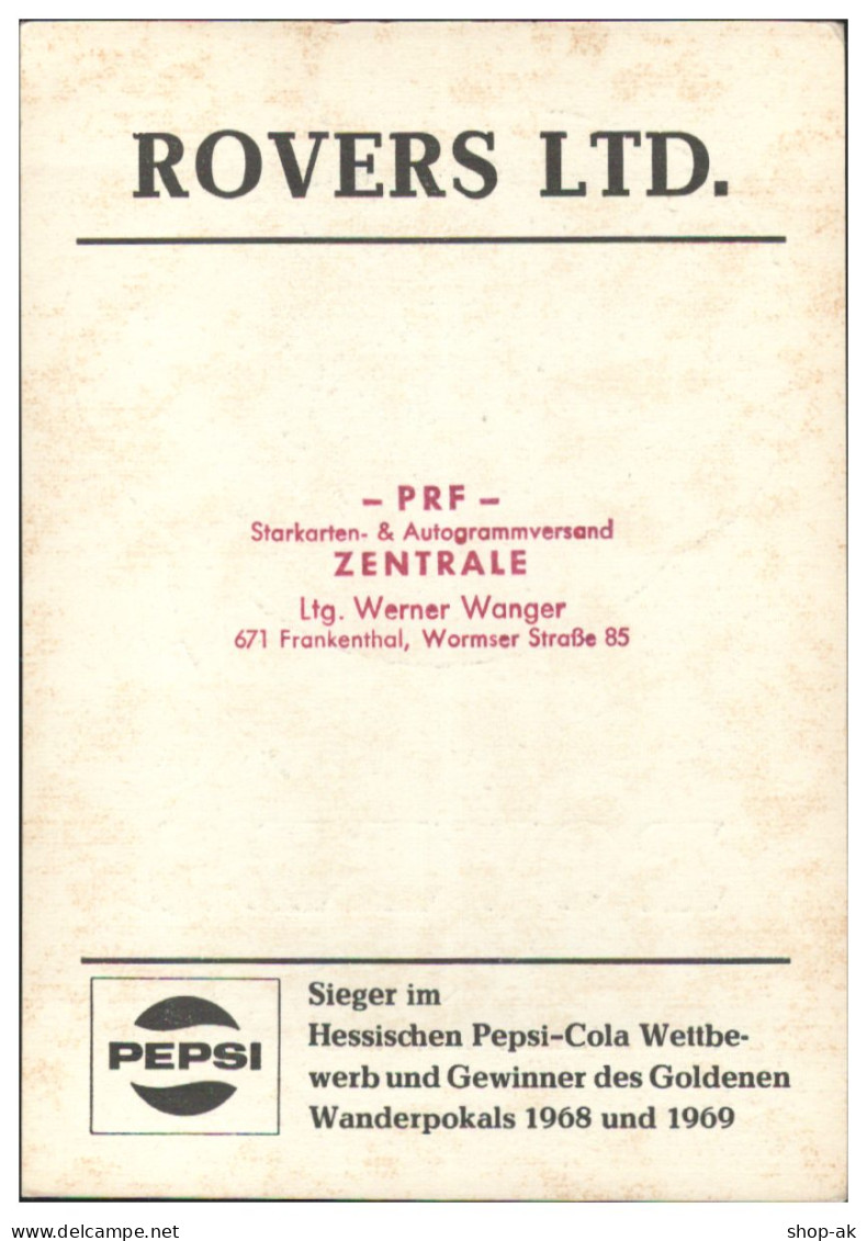 V6112/ Rovers Ltd.  Autogramme Beat- Popgruppe 1969 Autogrammkarte - Cantanti E Musicisti