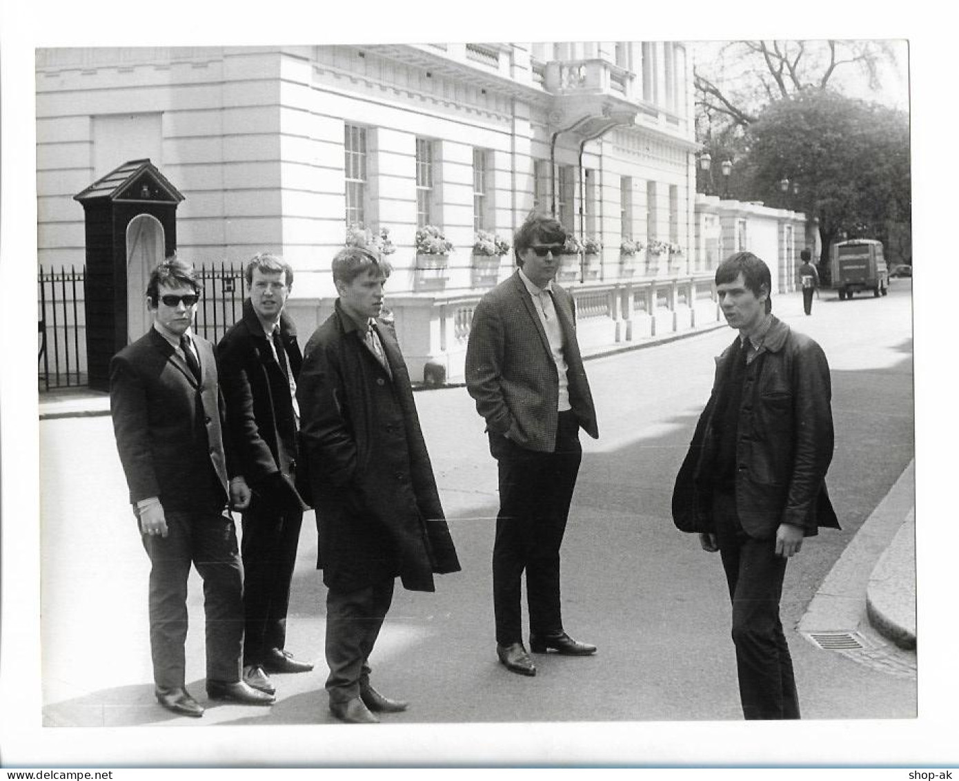 C6139/ Eric Burdon + The Animals  Pressefoto Foto 21,5 X 17 Cm  Ca.1965 - Otros & Sin Clasificación