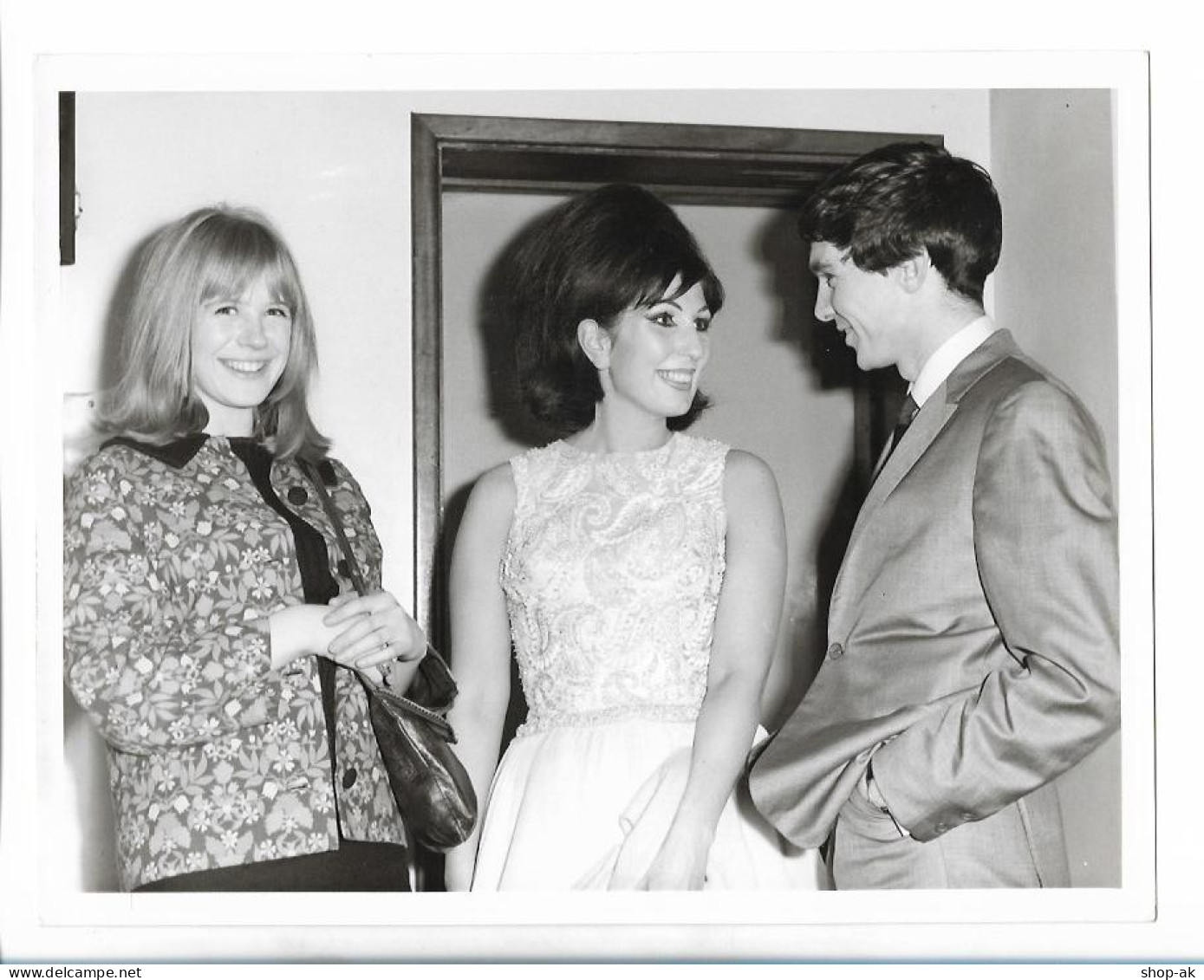 C6086/ Marianne Faithful + Gene Pitney  Pressefoto Foto 21,5 X 17 Cm  1964 - Sonstige & Ohne Zuordnung