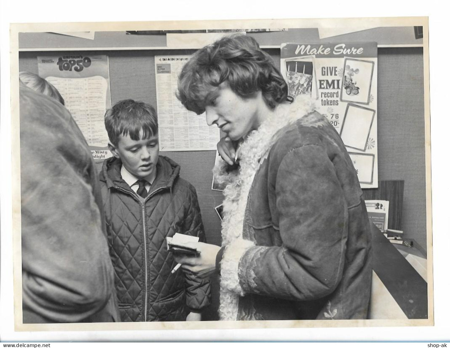 C6083/ Steve Winwood The Traffic Pressefoto Foto 25 X 18,5 1967 - Andere & Zonder Classificatie